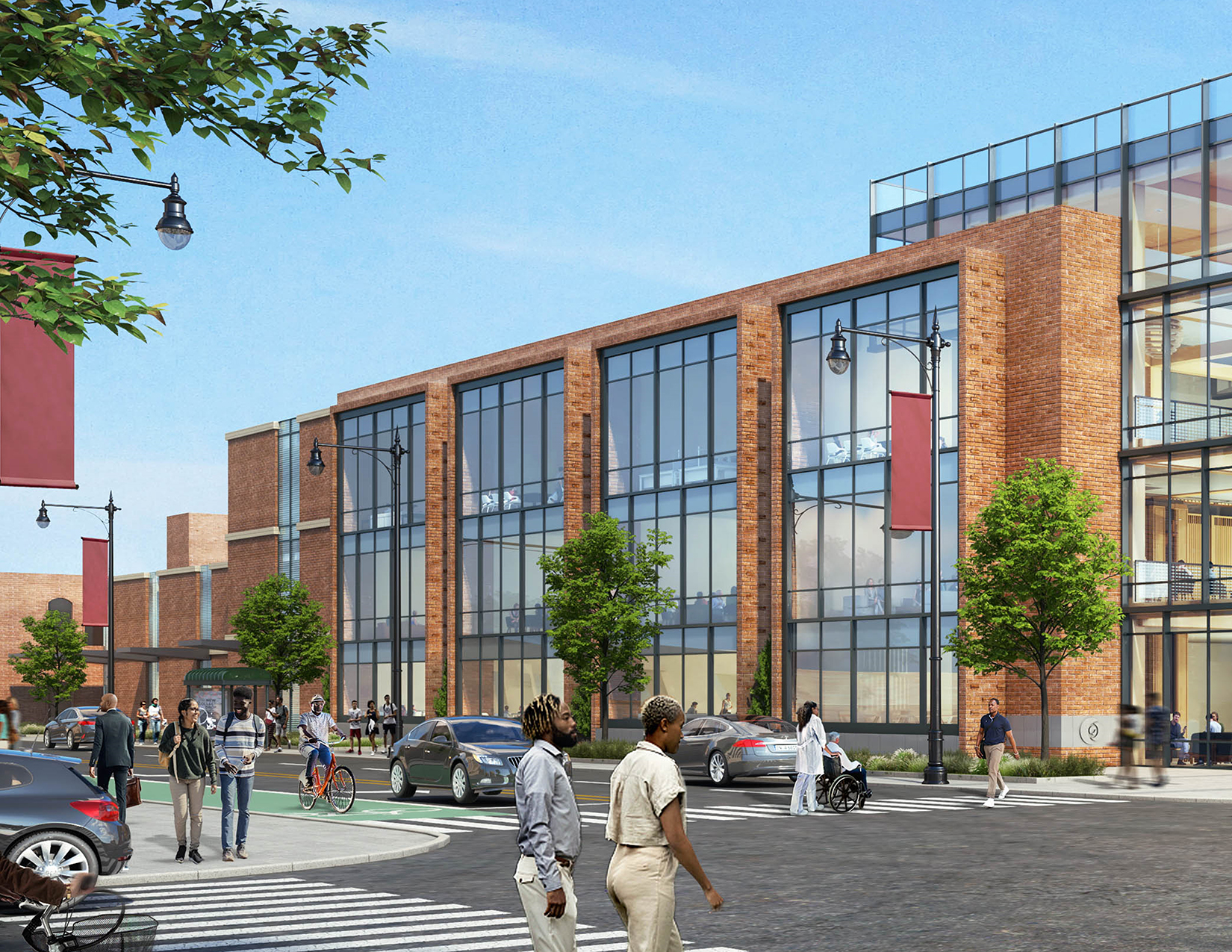 2-roseland community medical district master plan-medical center view