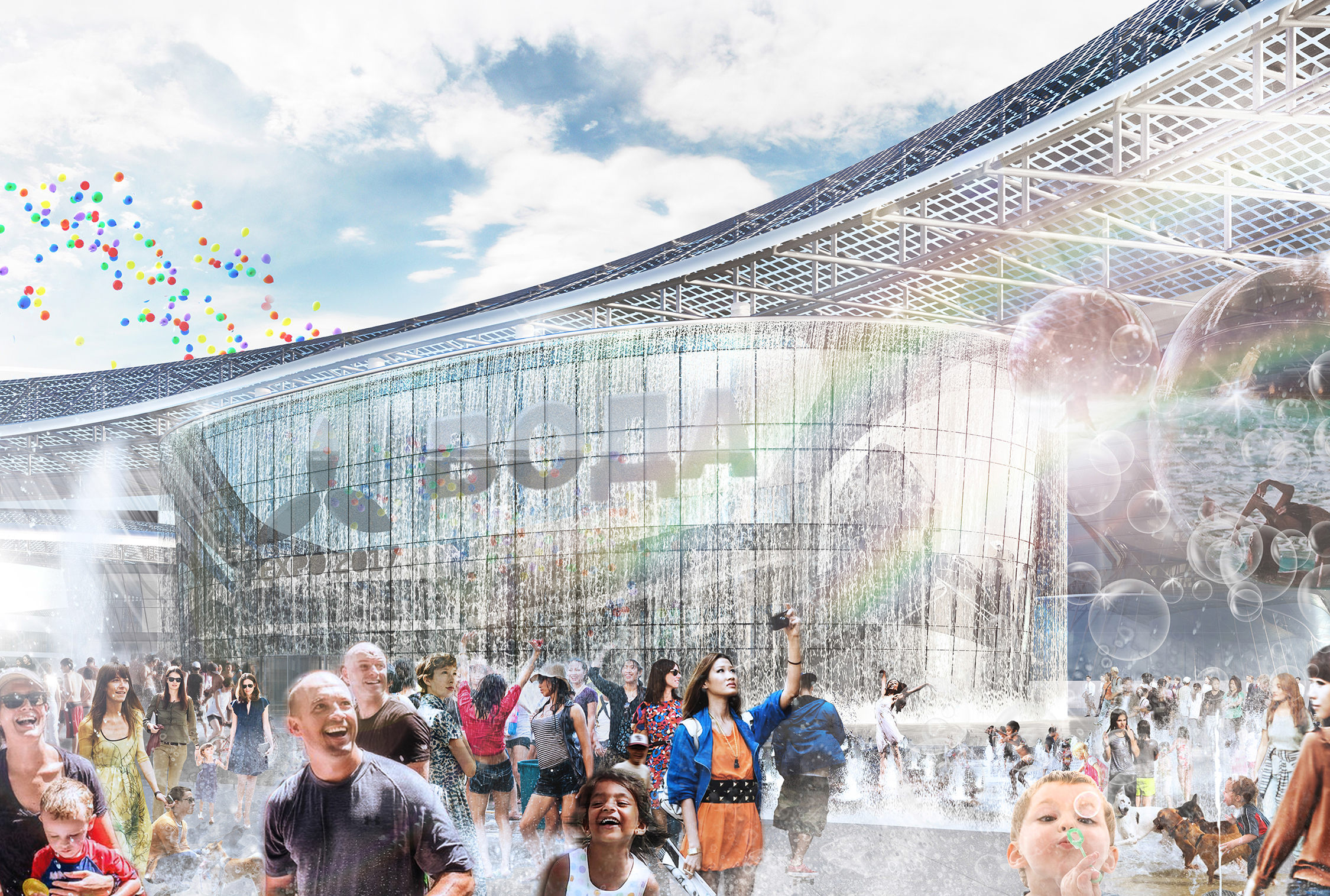 My future energy thematic pavilion