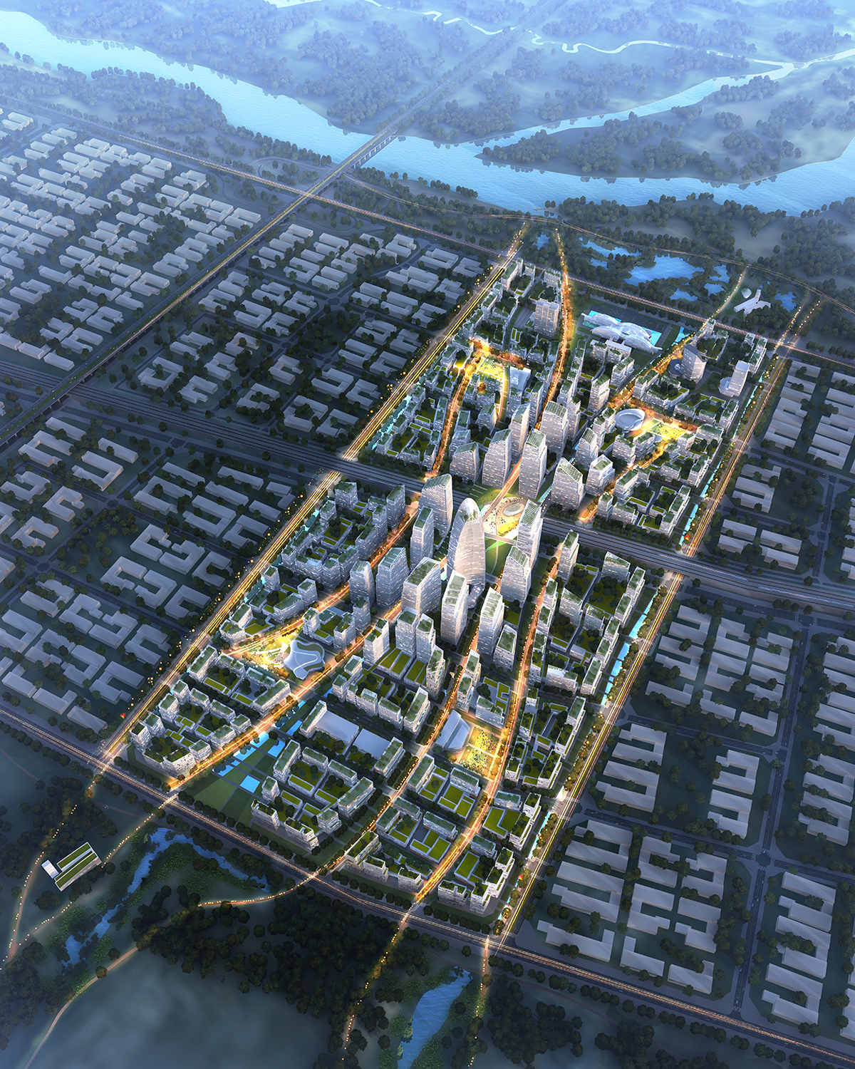 Xixian master plan 7