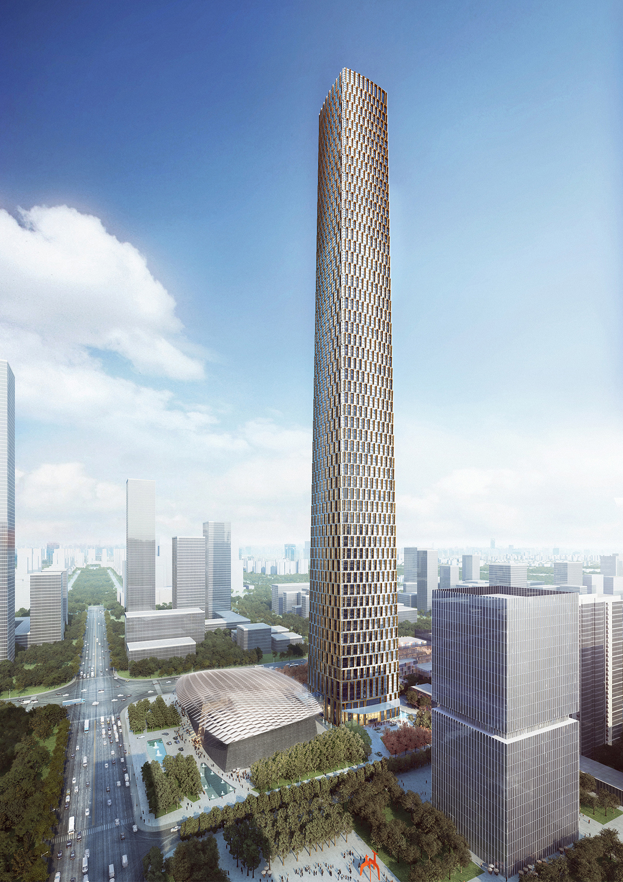 03-xian tower campus view